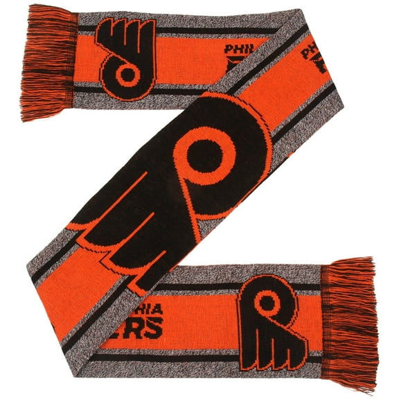 FOCO NHL Philadelphia Flyers Gray Big Logo Scarf (66")