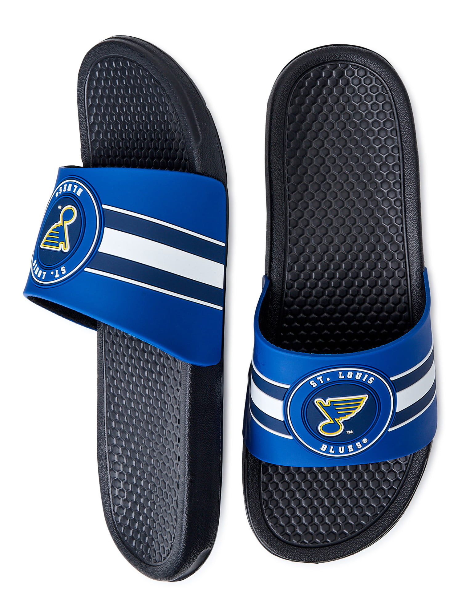 St. Louis Blues Raised Slide Sandals