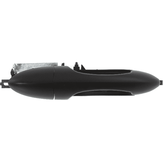 FOCUS 00-07 REAR EXTERIOR DOOR HANDLE LH, Smooth Black, Handle+Cover+Pad+Base, Plastic