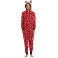 thumbnail image 1 of FOCUSNORM Family Matching Christmas Deer Printed Pajamas Hoodie With Hood, 1 of 6