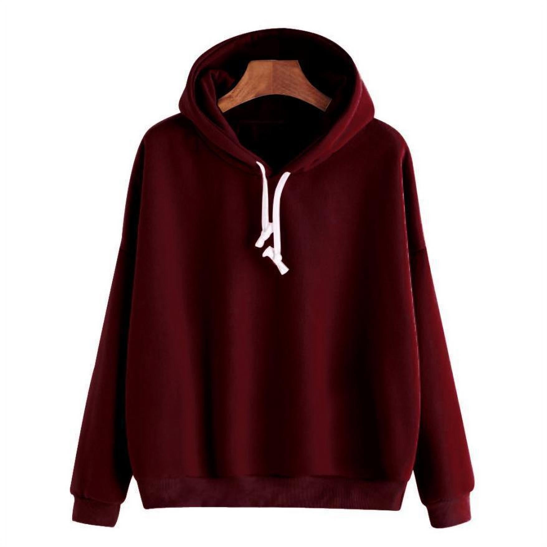 Unisex Classic Hooded Sweatshirt - Long Sleeve Pullover Hoodie With Front Pocket