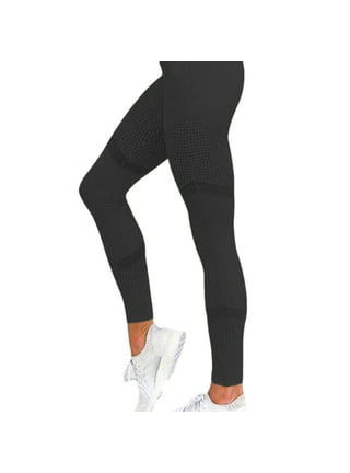 Women's High Waist Stretch Active Leggings Mesh Panel Yoga Workout Pants  Light Grey Black Female Size x-large 