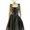 thumbnail image 1 of FOCUSNORM Women's Renaissance Lace Up Vintage Boned Bustier Corset, 1 of 8