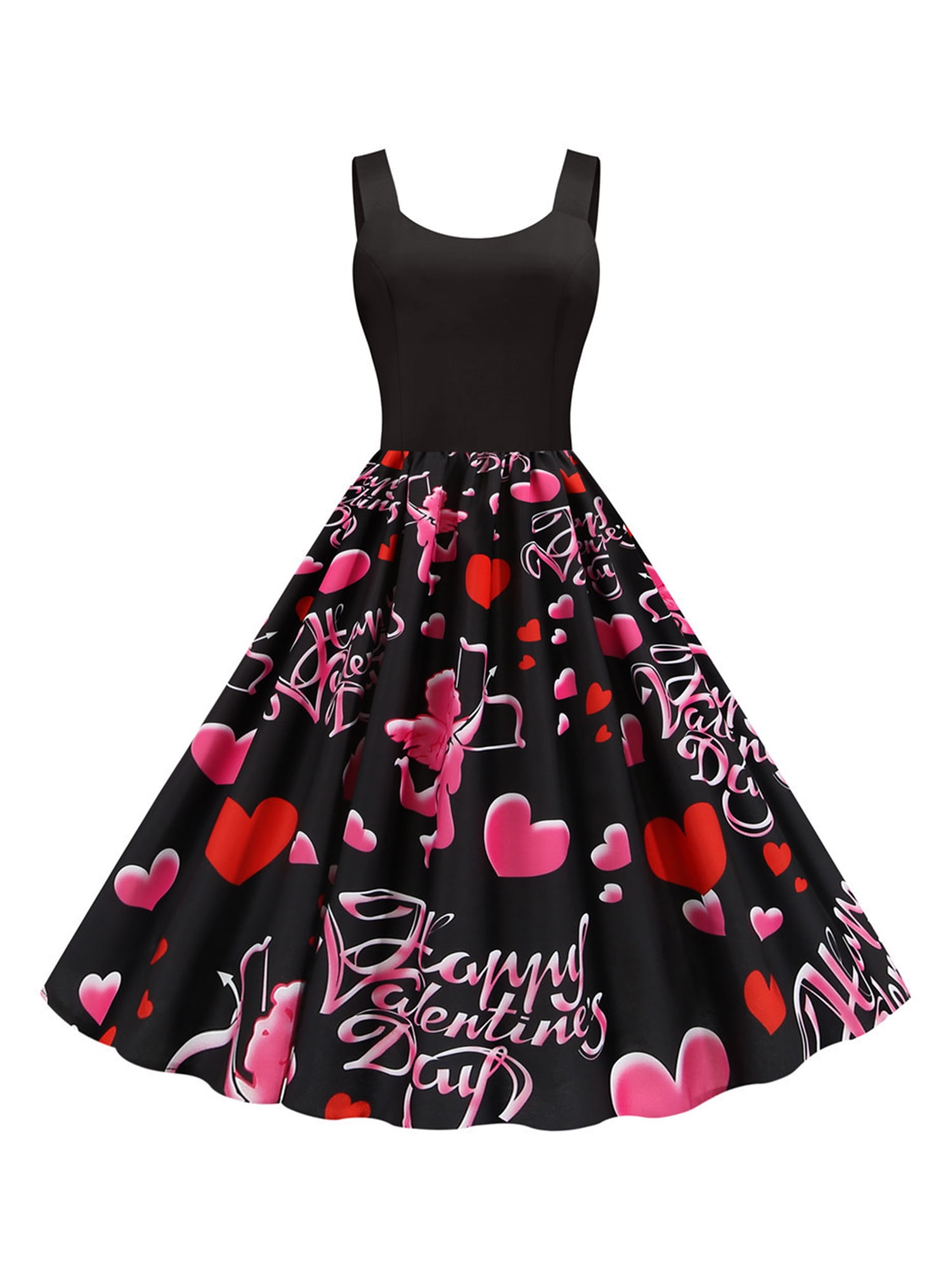 Hell Bunny Kate Heart Love Moon and Stars Vintage Retro Valentine's Day  Pinafore Dress (as1, Alpha, x_s, Regular, Regular) Black at Amazon Women's  Clothing store