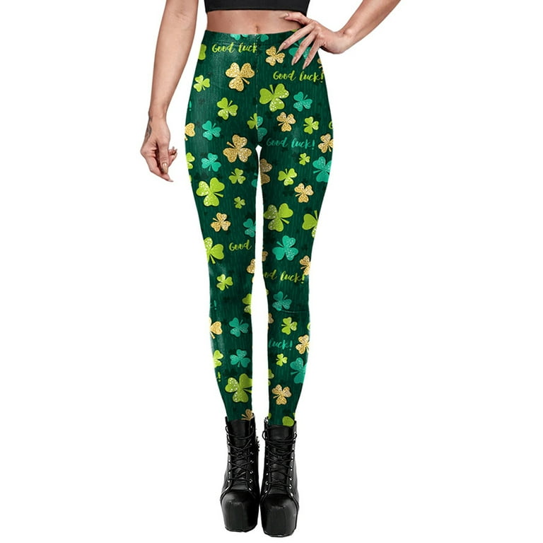 Walmart st hotsell patrick's leggings