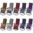 thumbnail image 1 of FOCUSSEXY Chaise Lounge Chair Cushion for Patio Furniture, Thicker Soft Comfortable Zero Gravity Chair Pad for Outdoor Indoor Home Office, 49"x19"/61"x19", 1 of 4