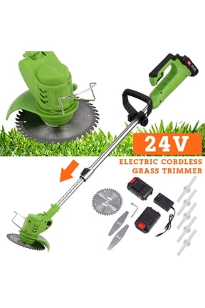 Cordless Edger Trimmer Battery Powered 24V 2000mAh