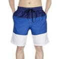 thumbnail image 1 of FOCUSSEXY Men Swim Shorts Trunks Pants Big and Tall Board Shorts Mens Swim Trunks Elastic Waist Drawstring Quick Dry Soft Beach Shorts S-4XL, 1 of 8