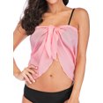 thumbnail image 1 of FOCUSSEXY Women Swim Skirts Bottoms Bikini Cover Up Skirts Bikini Cover Up Sheer Beach Mini Wrap Skirt Sarong Shorts for Womens Bathing Suit Bikini Cover Ups, 1 of 8