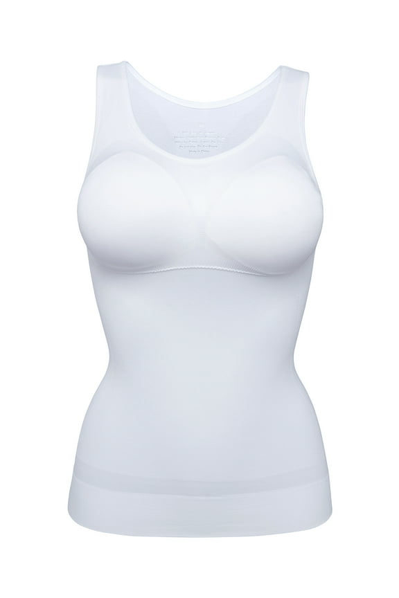 Women's Shapewear Cami Tops for Women Tummy Control Tank Shaping Slimming Cami Waist Trainer Vest Body Shaper Plus Size Slimming Top Vest
