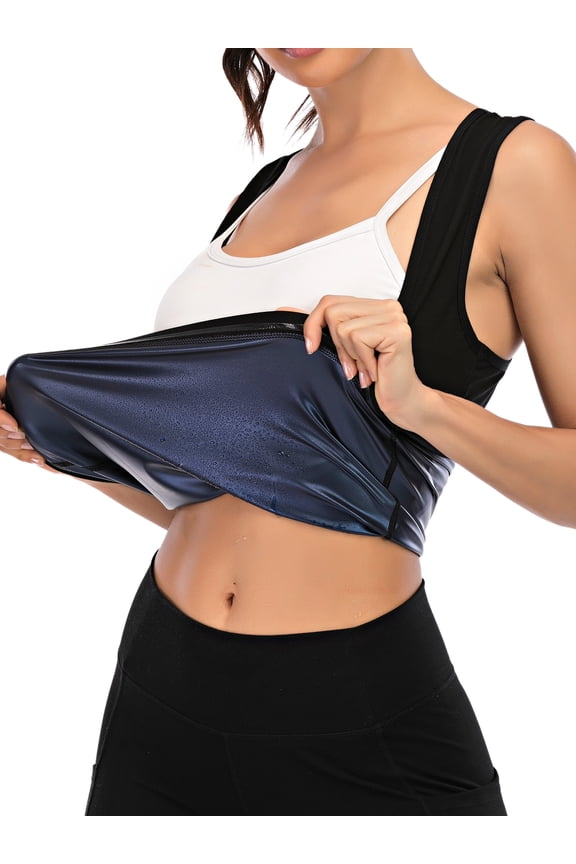 Women's Slimming Sports Vest Waist Trainer Sauna Vest Slimming Workout Body Shaper Corset Hot Sauna Waist Trainer Body Shaper Sweat Sauna Shapewear
