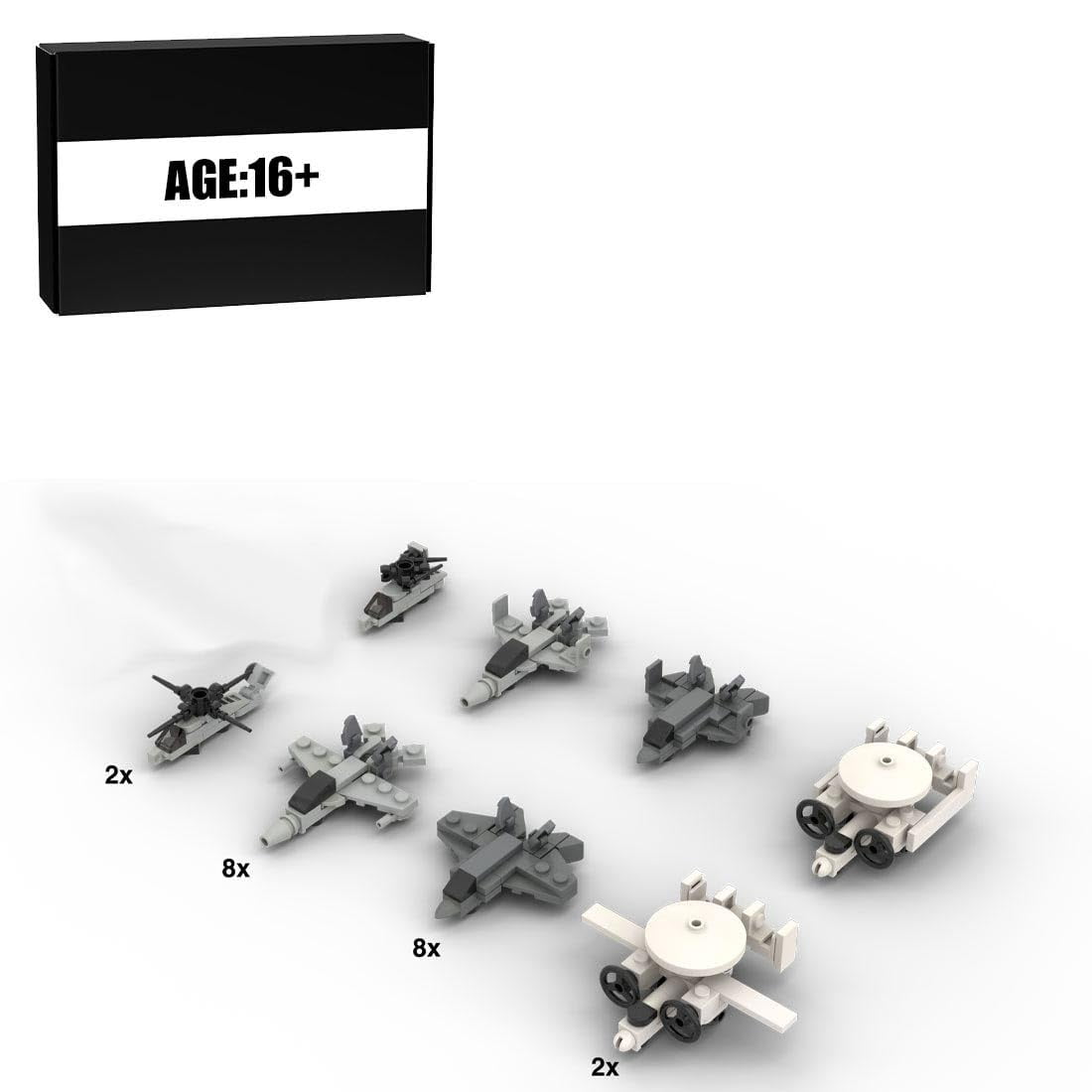 FOD-Class 1:300 Scale Aircraft Carrier Building Blocks - 652 Pcs Military MOC Set, Compatible With MOC-192566