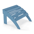 thumbnail image 1 of FODINGHILL Adirondack Outdoor Ottoman, HDPE Patio Foot Rest, All Weather Folding Foot Stool for Adirondack Chair, for Patio Backyard Pool Porch Lawn, Arctic, 1 of 7