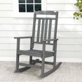 thumbnail image 1 of FODINGHILL Rocking Chair Outdoor,HDPE All Weather Patio Rocking Chair for Porch Garden Deck,Grey, 1 of 9