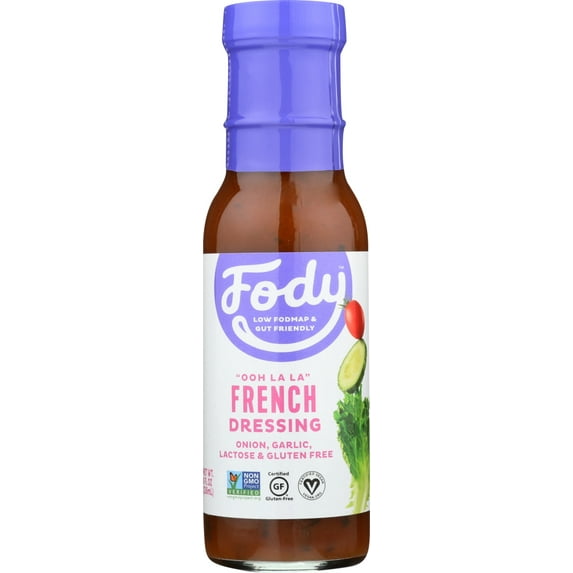 FODY - Low FODMAP Gluten Free Salad Dressing French - 8 fl. oz.