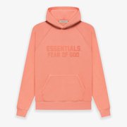 YANGDINGXING FOG Duplex ESSENTIALS Flocking Printed Hooded Sweater High Street Loose American Coat Hoodie Trendy for Men and Women