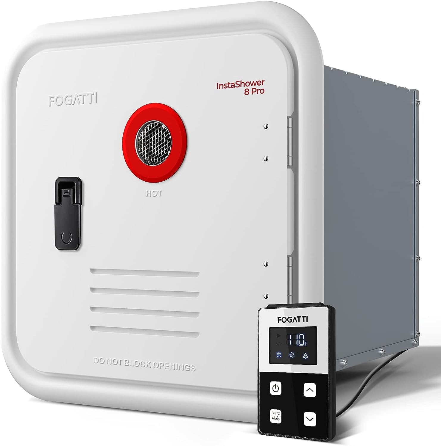 FOGATTI 2.9 GPM 55,000 BTU Propane RV Tankless Water Heater with Mixing