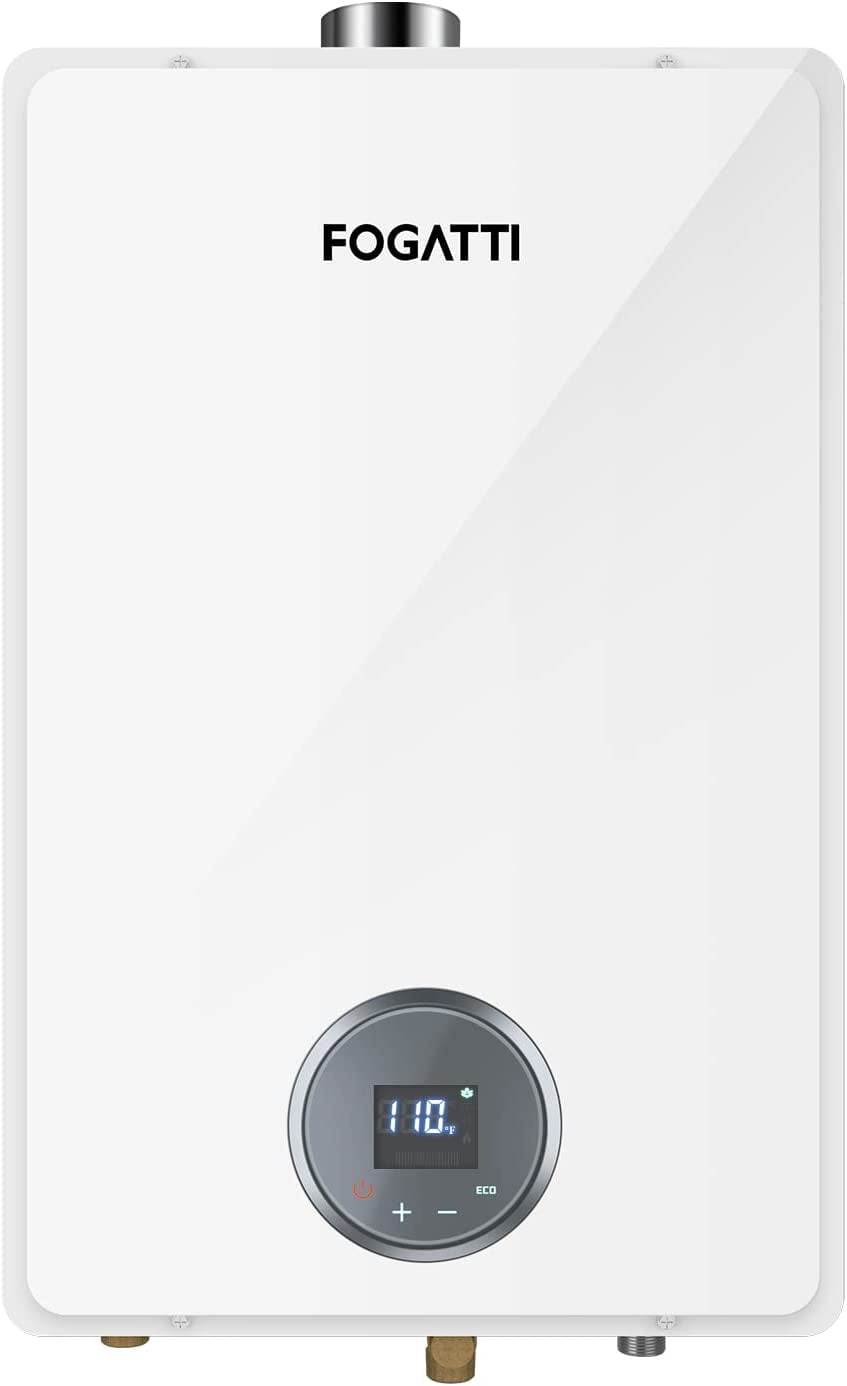 Fogatti Natural Gas 120 Volts Tankless Water Heater for Bathroom