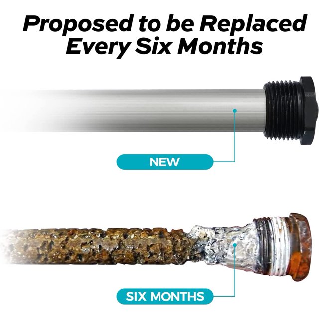 FOGATTI Tank Water Heater Magnesium Anode Rod