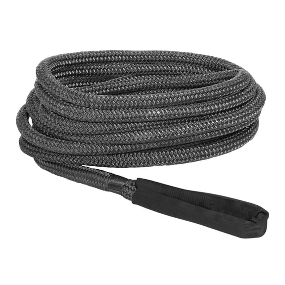FOGGBET 1"x30' Tow Rope Kinetic Recovery Rope with 2 Soft Shackles Elasticity Recovery Rope Offroad Snatch Strap Road Recovery Kit 48000lbs for ATV, UTV, Truck, Car