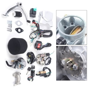 FOGGBET 125CC Electric Start Semi-Auto Motor Engine 3 SPEED with REVERSE For ATV Go Kart