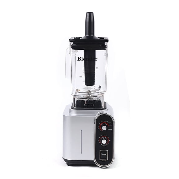 FOGGBET 1500W Timed Countertop Blender with 6 Blades,for Kitchen Home Commercial Blender Smoothie Maker 2200ml,Speed 24000RPM,10 Speed Gear,ABS & PC&Alloy Steel Body,for Crushing Ice,Frozen Dessert
