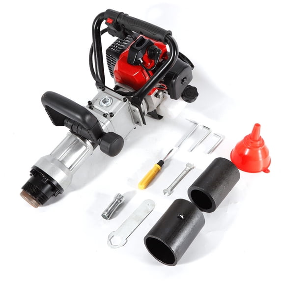 FOGGBET 2200 U/min Garten Farm Zaun Hammer T Post Driver Benzin Powered Pile Driver Kit