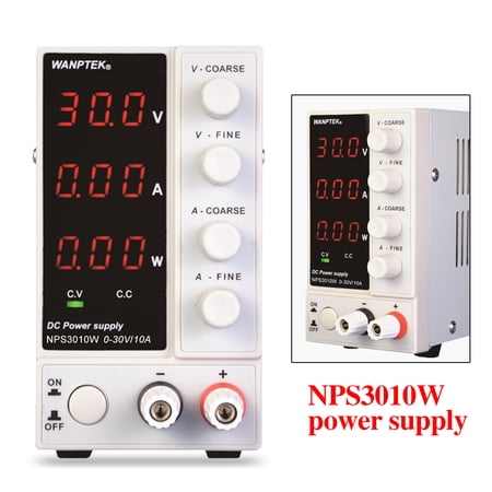 FOGGBET 30V 10A 300W|DC Power Supply Regulated Adjustable Digital|Lab Grade Profession