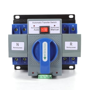 FOGGBET 63A Dual Power Automatic Transfer Switch - Generator Changeover 2P ATS Generator Switching