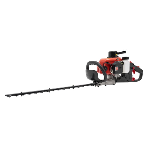 FOGGBET Hedge Trimmer, 22.5cc 2-Stroke Gas Powered Double Edge Hedge Machine, 0.65kW 8000-12000 RPM Brush Cutter for Shrubs and Lawn
