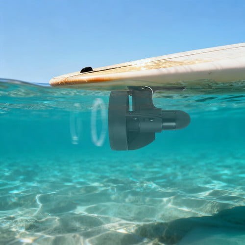 FOGGBET Pulp Plate Thruster, SUP Underwater Electric Thruster for Stand Up Paddle Board, Underwater Motor Propeller Kit (Battery Not Included), Easy Installation