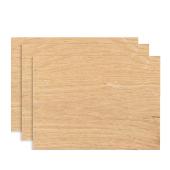 FOGGY BOTTOM WOODWORKS 0.75 X 16 X 20 EDGE GLUED OAK 3-PACK FOR ARTS & CRAFTS