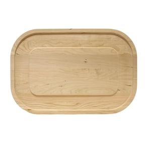 FOGGY BOTTOM WOODWORKS CHERRY SERVING BOARD, ROUNDED CORNERS , 4-PACK