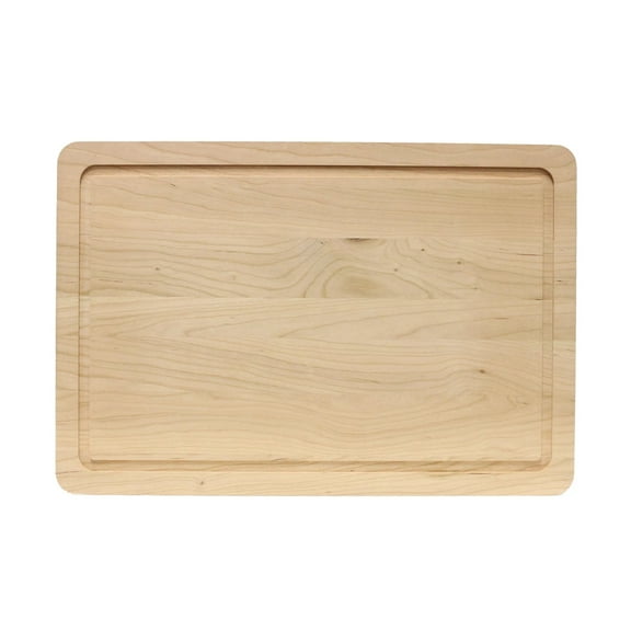 FOGGY BOTTOM WOODWORKS UNFINISHED CHERRY SERVING BOARD, RECTANGLE, 3-PACK