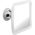 thumbnail image 1 of MIRRORVANA Fogless Shower Mirror for Shaving with Upgraded Suction-Cup, 1X Magnifying, 6.3 x 6.3 Inch (Translucent Frame, Grey Suction), 1 of 6