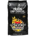thumbnail image 1 of FOGO Premium Oak Restaurant Grade All-Natural Hardwood Medium and Small Sized Lump Charcoal for Grilling and PP , 17.6 Pound Bag, 1 of 4