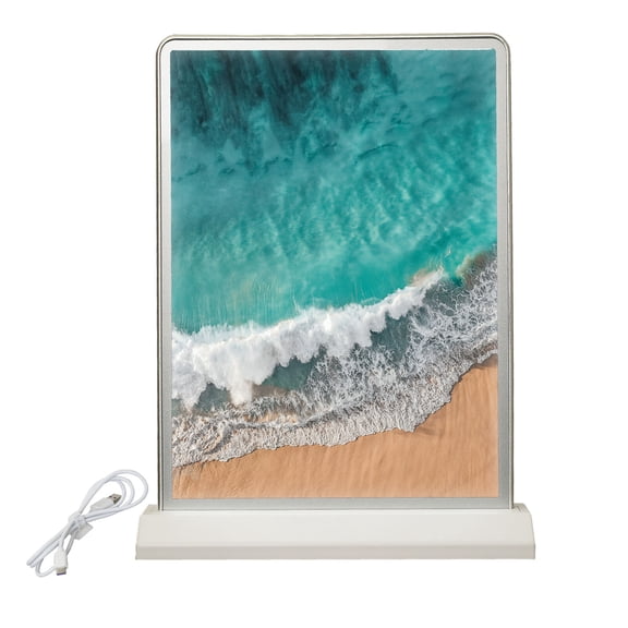 FOH A4 LED Light Up Movie Backlit Illuminated Poster Frame 11.6x8.2" Menu Board