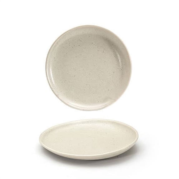 FOH DAP076MUP23 Kiln Mushroom 6 Round Plate - 12 / CS"