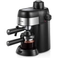 thumbnail image 1 of FOHERE Espresso Machine, 3.5 Bar 4 Cup Steam Espresso Machine Cappuccino Maker with Milk Frother, 1 of 9