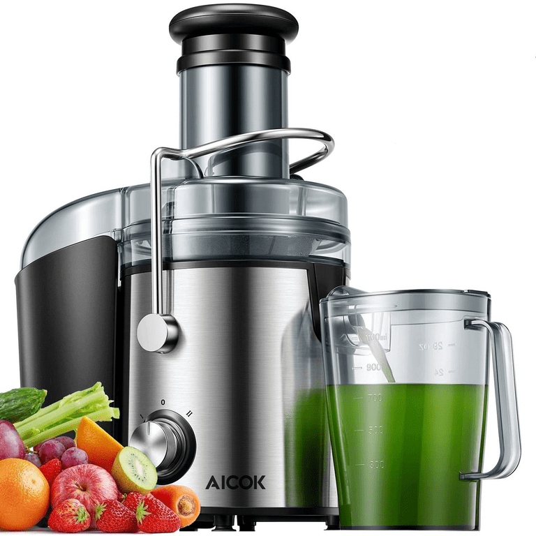 Slow Electric Juicer Machine, 90Mm Large-Caliber Slag Juice