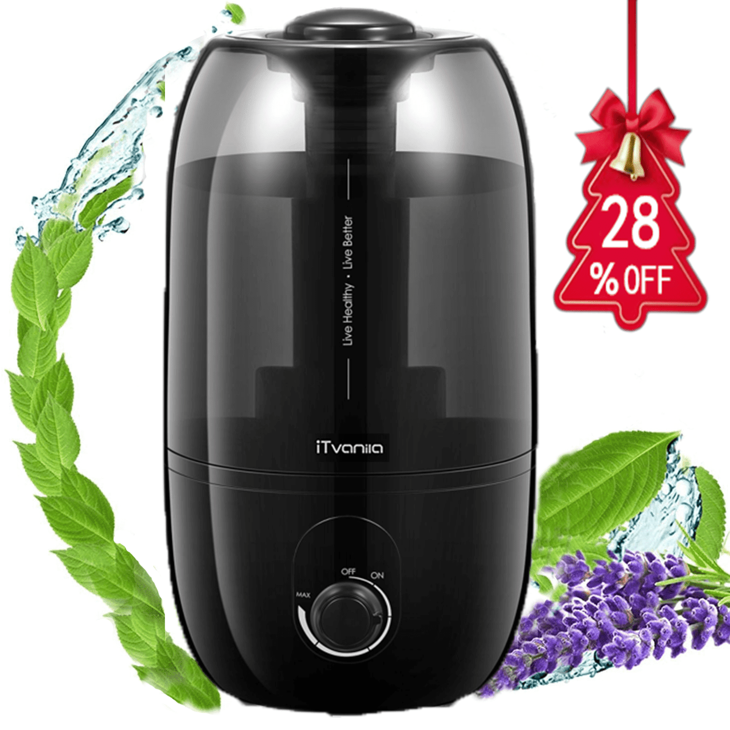 FOHERE Cool Mist Humidifier