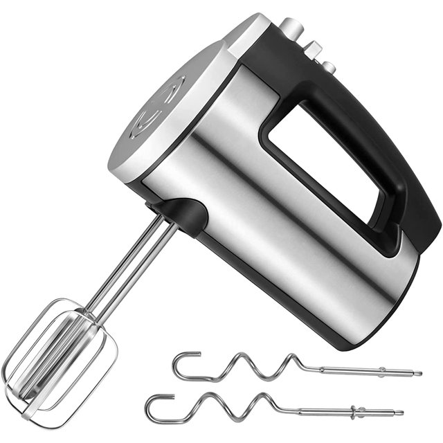 FOHERE Hand Mixer, 6Speed Kitchen Hand Held Mixer Electric, 300W Ultra