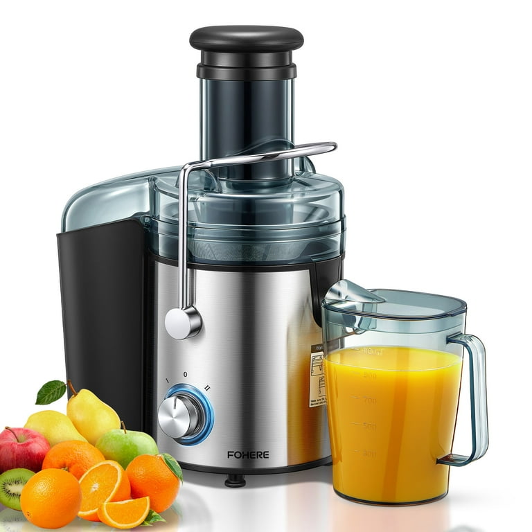 Juicer Machine 1000W Juice Extractor 3 Feed Chute for Whole Fruit Vegetable Easy to Clean
