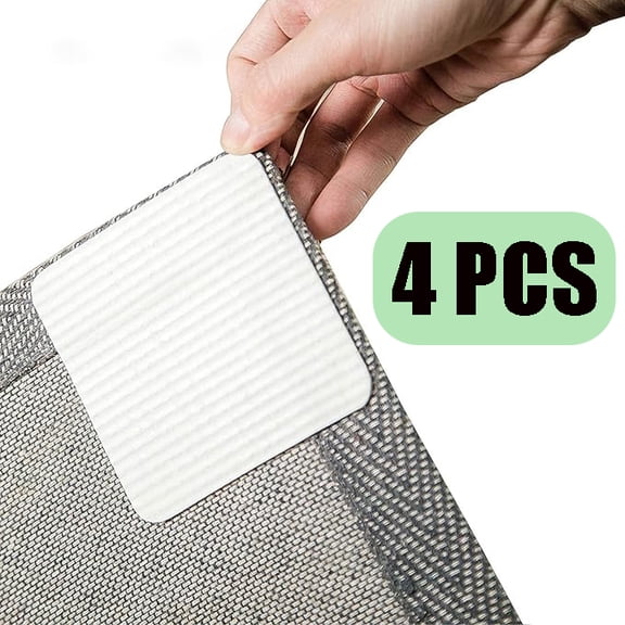 FOIDEV Vacuum Tech Rug Pad Gripper for Hardwood Floors No Damage, New Materials to Non Slip Rug Pads, Under Rug Carpet Tape : Keep Your Rug in Place & Make Corner Flat, 4Pcs