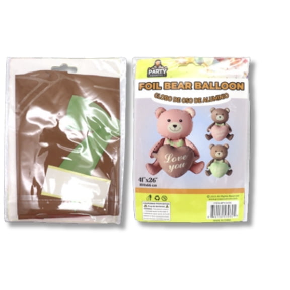 Checkout Mall Bear Balloon Foil 26 in x 41 in