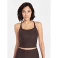 thumbnail image 1 of Avia Women's and Women's Plus ButterCore Foil Sports Bra Tank Top, Sizes XS-4X, 1 of 5