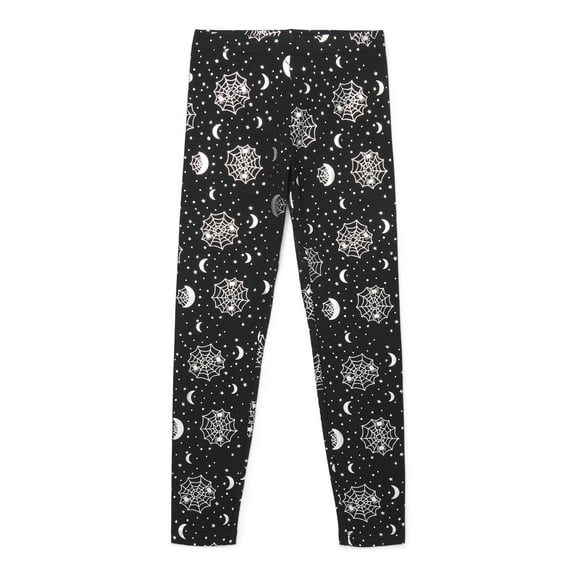 Way to Celebrate Girls Halloween Leggings, Sizes 4-18