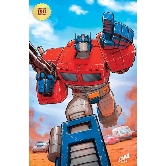 [FOIL] Transformers #1 10th PTG Unknown Comics David Nakayama Exclusive Virgin Var (12/25/2024)