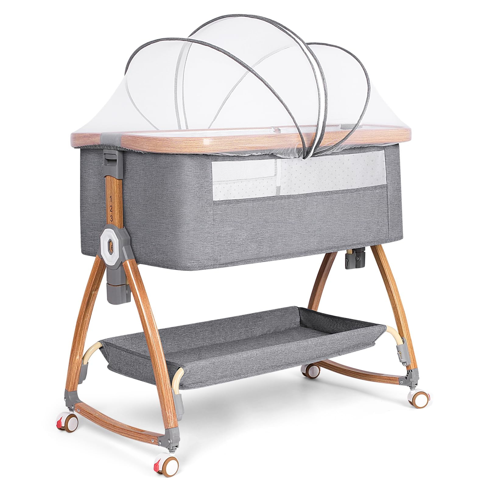 FOINWER Baby 4 in 1 Portable Bassine with Mosquito Nets, for