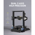 thumbnail image 1 of FOKOOS Foldable 3D Printer F3 ,Dual Z-axis,99% Pre-Assembled Works with TPU/PLA/PETG Direct Drive, 0.1mm High Precision, Touchscreen Open Source 235x235x250mm, 1 of 7